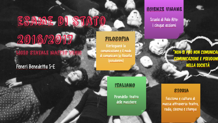 mappa tesina by benedetta feneri on Prezi