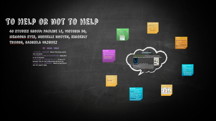 To Help or not to help by on Prezi