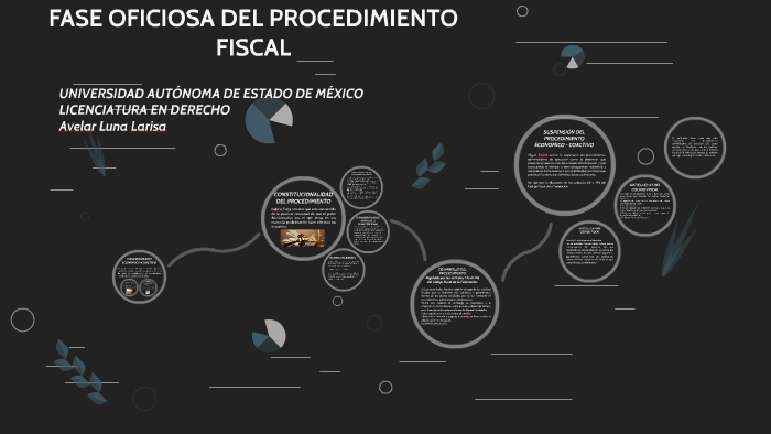 Fase Oficiosa Del Procedimiento Fiscal By Larisa Avelar Luna On Prezi