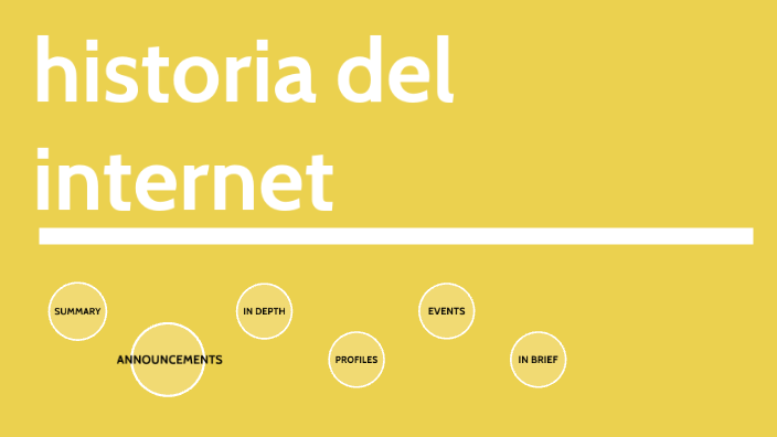 historia del internet by ana maria triana gutierrez on Prezi