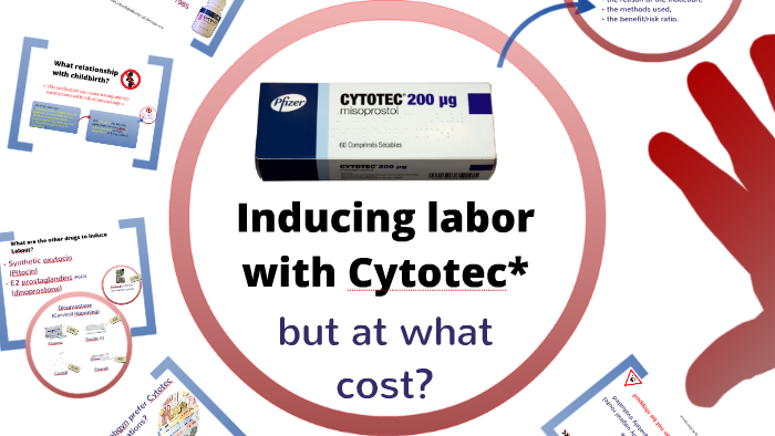 how fast does cytotec work to induce labor