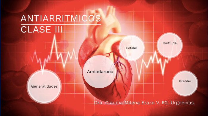 Antiarritmicos clase III by Claudia Milena Erazo Villaquirán on Prezi