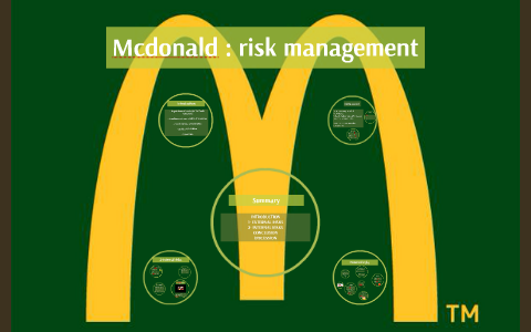 mcdonalds risk management process