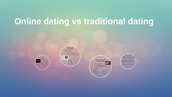 online dating vs traditional dating statistics