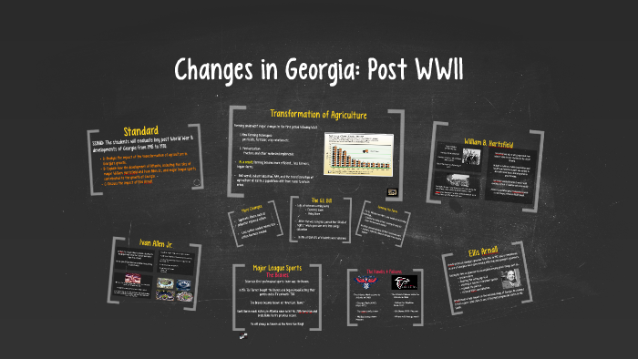 georgia post world war 2