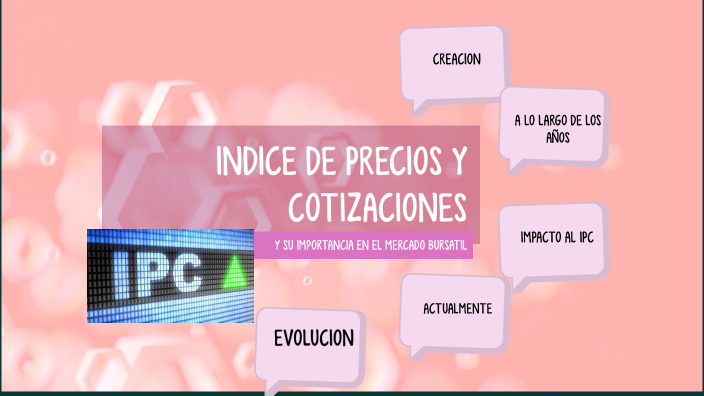 INDICE DE PRECIOS Y COTIZACIONES by MIRIAM CAYETANO RODRIGUEZ on Prezi