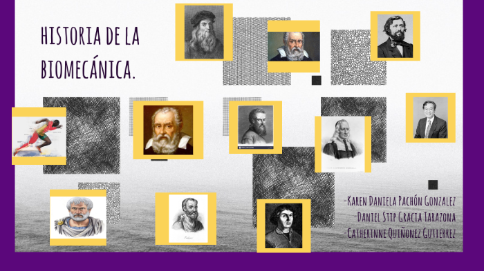 HISTORIA DE LA BIOMECÁNICA. By Karen Pachon On Prezi