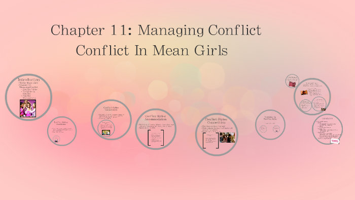 Conflict In Mean Girls