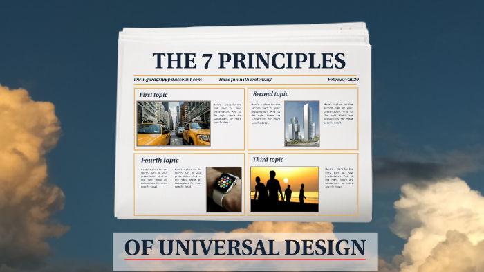 The 7 Principles of Universal Design by monlaya phongoen on Prezi