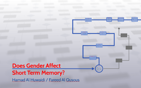 does gender affect memory research paper