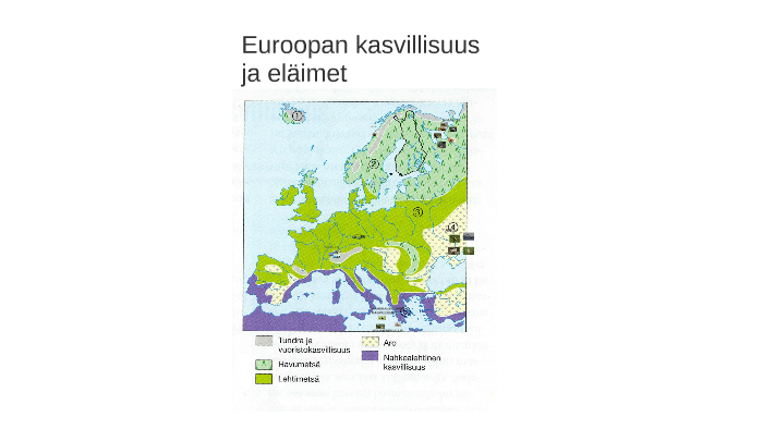 Euroopan kasvillisuus by L K