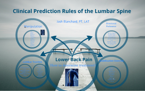 Clinical Prediction Rules Of The Lumbar Spine By Josh Blanchard On Prezi