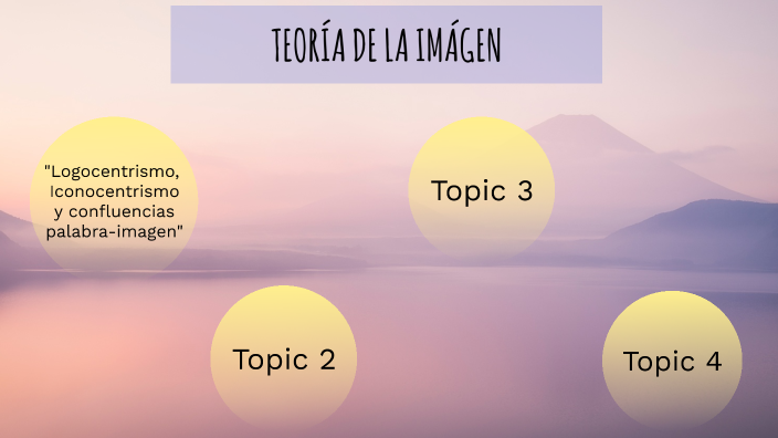 Teoría de la Imagen by quelli kopitl on Prezi