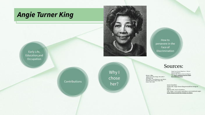 Angie Turner King by Adrian Caldwell on Prezi