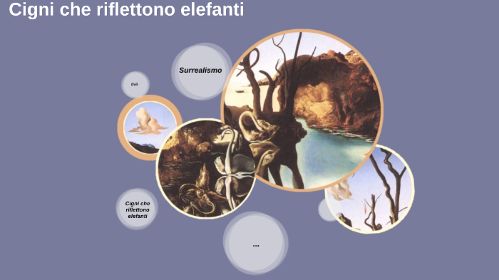 Cigni che riflettono elefanti, S. Dalì – Alba Novella