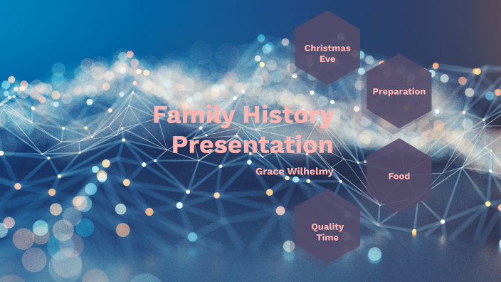 family history presentation ideas