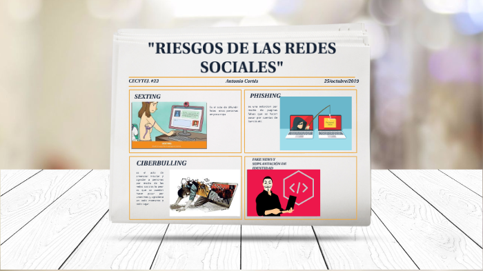 RIESGOS DE LAS REDES SOCIALES by Antonio Cortés Vázquez on Prezi