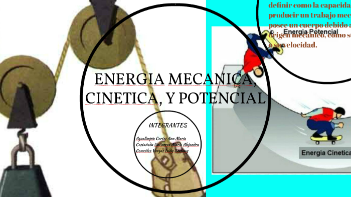 ENERGIA MECANICA, CINETICA, POTENCIAL by on Prezi