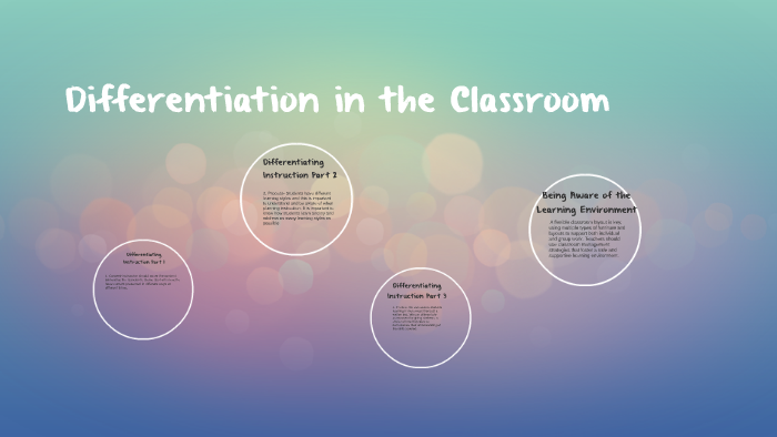 Differentiation in the Classroom by jessi howard on Prezi