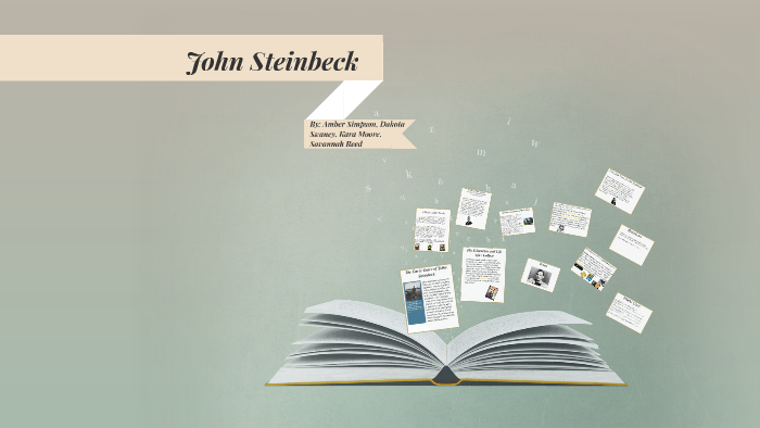 John Steinbeck by kara moore on Prezi