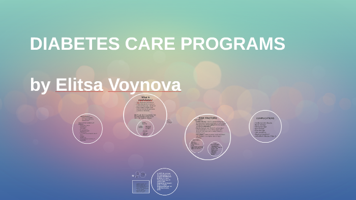 DIABETES CARE PROGRAMS By