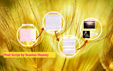 seamus heaney postscript analysis
