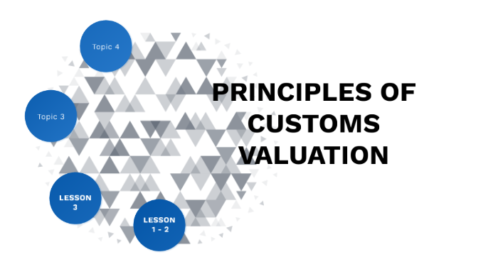 Principle of Customs Valuation by val branch on Prezi