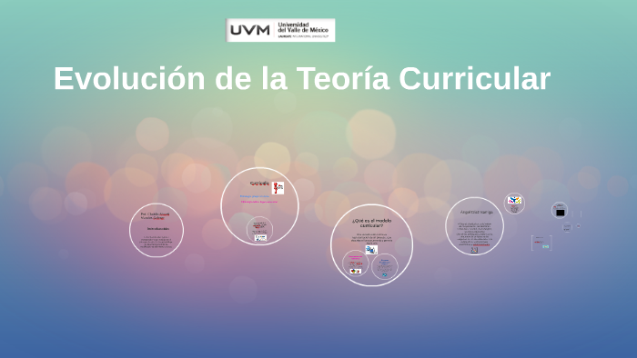 Evolución De La Teoría Curricular By Claudia Morales On Prezi 2436