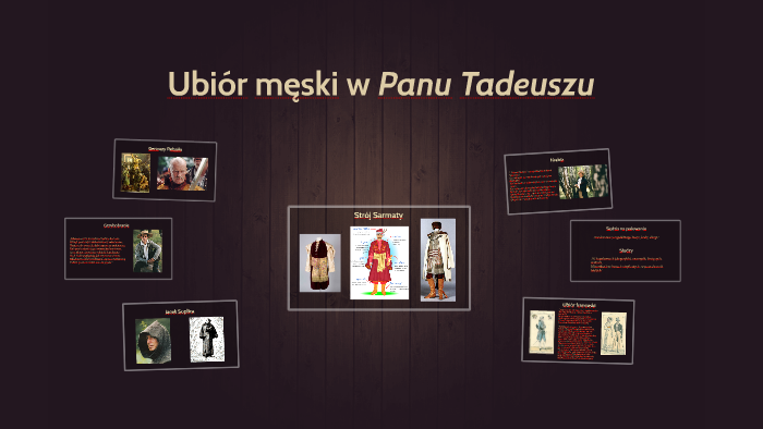 Kim Był Stolnik W Panu Tadeuszu Ubiór męski w Panu Tadeuszu by Weronika Golis on Prezi