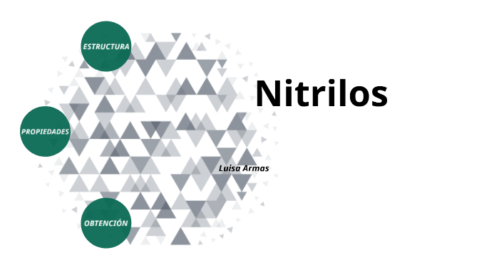 Estructura, propiedades y obtención de los Nitrilos by Lu Armas on Prezi