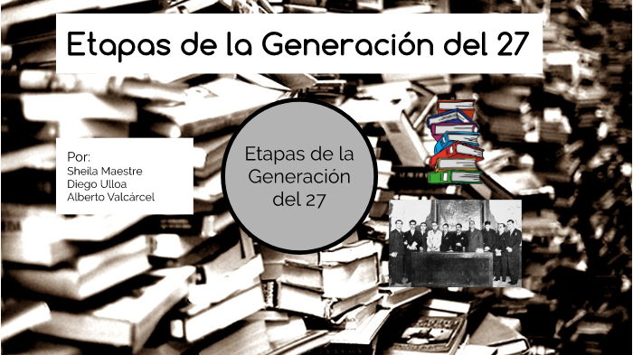 Etapas de la generación del 27 by sheila maestre on Prezi