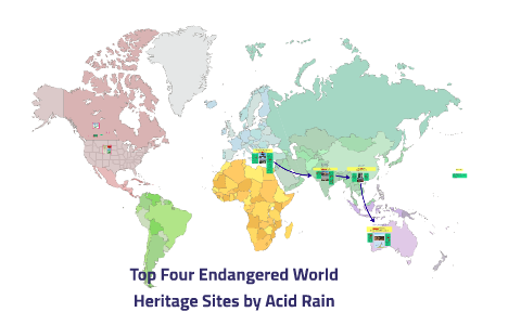 Top Four Endangered World Heritage Sites by Acid Rain by ...