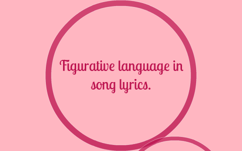 Figurative language in song lyrics by Rhiann Ward on Prezi