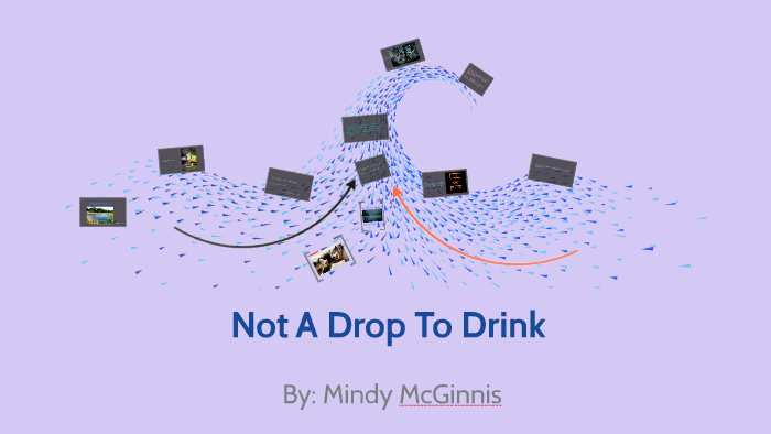not a drop to drink by mindy mcginnis