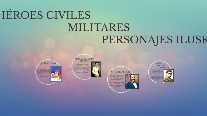 Heroes civiles, militares y Persajes ilustres by Andreita Rivera Pérez