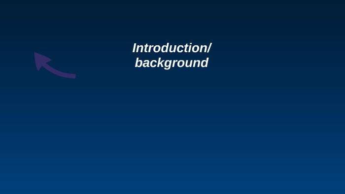 Introduction/ Background by Aishwarya Ramesh