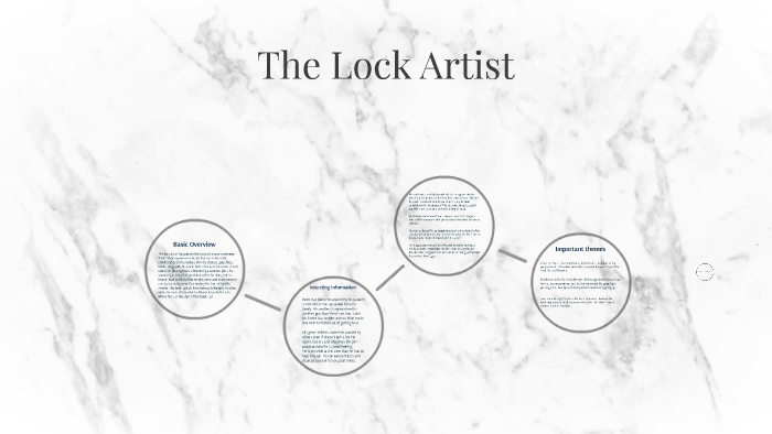 the lock artist book