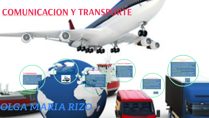 COMUNICACION Y TRANSPORTE by olga maria rizo on Prezi