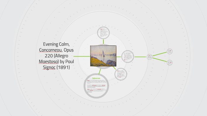 Evening Calm Concarneau Opus 220 Allegro Maestoso