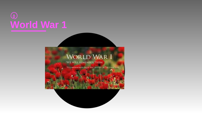 World War 1 by JENNIFER CHAPMAN on Prezi
