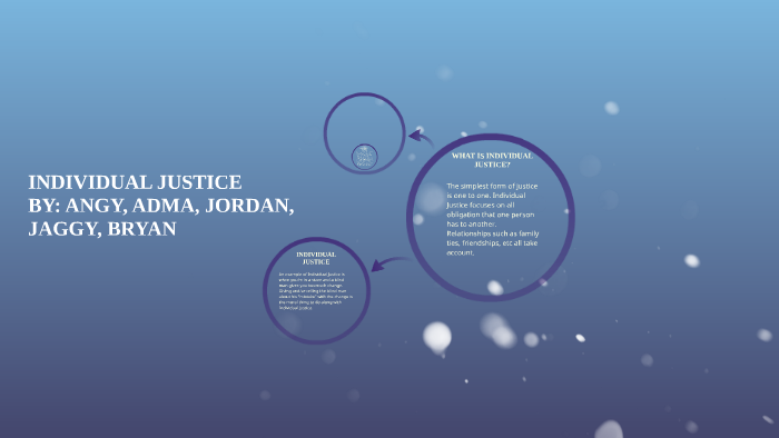 INDIVIDUAL JUSTICE by angie andrade on Prezi