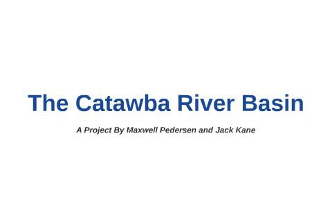 basin catawba river