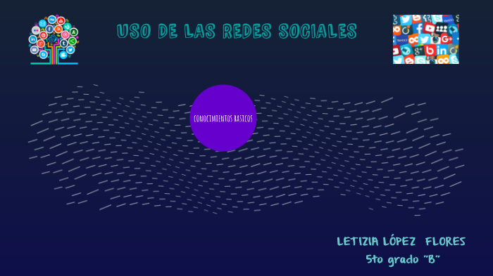 Uso de las redes sociales by Letizia López Flores on Prezi