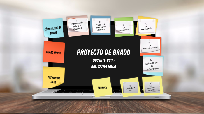 PROYECTO DE GRADO by Silvia Villa on Prezi