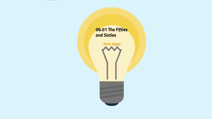06.01 The Fifties And Sixties