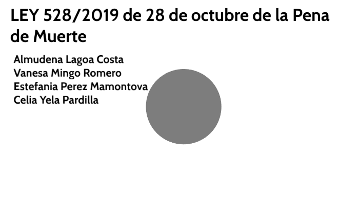 Pena de Muerte. by van ron min on Prezi