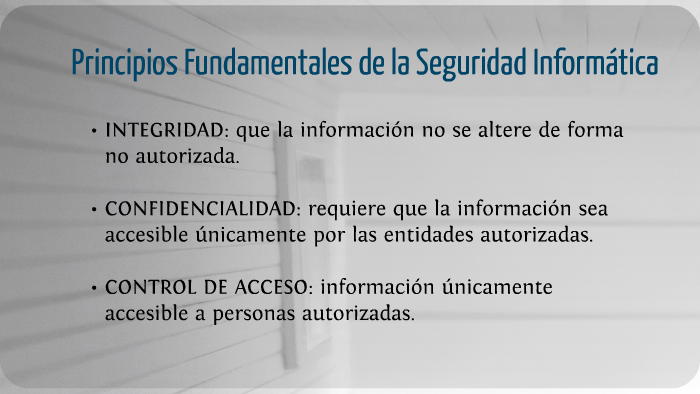 Principios Fundamentales de la Seguridad Informatica by Carlos
