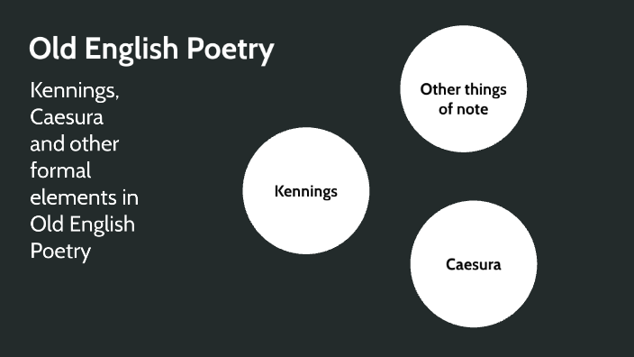 Old English Poetry By Leona Fisher On Prezi