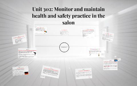 assignment 302 monitor and maintain health and safety practice in the salon