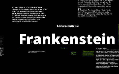 book report on frankenstein